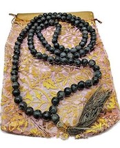 Larvikite Mala Beads Prayer Mala Reiki Healing Crystal - Stone Protectio... - £46.57 GBP