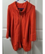 Lane Bryant Cardigan Sweater Women&#39;s Size: 26/28 CUTE Full Zip - $19.79