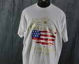 Vintage Graphic T-shirt - Grand Casino Big USA Puffer Graphic - Men&#39;s 2XL - £35.77 GBP
