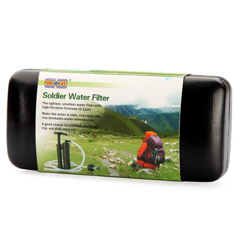Pure Easy Portable 2000L Water Filter Kit Outdoor Camping Hiking Emergency