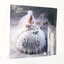 Bridal Belle Collection Crochet 13 Dress Designs Annie&#39;s Calendar Bed Do... - $25.73
