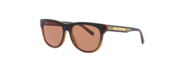 Gucci GG0980S 002 Sunglasses Men&#39;s Brown/Orange Lenses Rectangular 55mm - $251.23