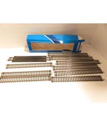 ATLAS HO - TEN NICKEL SILVER STRAIGHT TRACKS- LN-  MANTUA BOX- W31W - $7.55