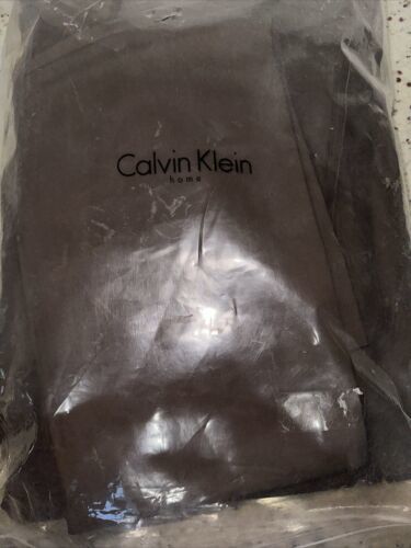CALVIN KLEIN HOME 4pc QUEEN SHEET SET  CHOCOLATE/SEMI SWEET BROWN BNIP - $276.90