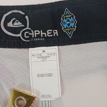 Quiksilver Cypher Series 4 Way Stretch Men's 36 (36×11) Multicolor Plaid Shorts image 3