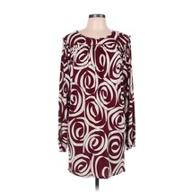 BCBG Red White Casual Boho Dress Large Women&#39;s - $32.85 CAD