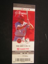 MLB 2015 Cincinnati Reds Full Unused Ticket Stub Vs Arizona 8/21/15 - £1.54 GBP