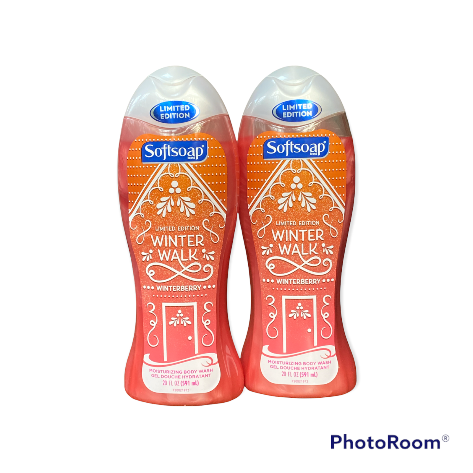 (2) SoftSoap WINTER WALK Winterberry 20 fl.oz each/Limited Edition - $28.80