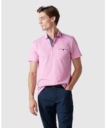 Rodd &amp; Gunn Men&#39;s Bolton Stream Sports Fit Cotton/Linen Polo in Quartz-M... - $68.58 CAD