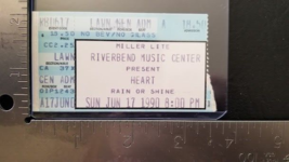 HEART ANN NANCY WILSON / GIANT - JUNE 17 1990 CINCINNATTI OH CONCERT TIC... - $26.01 CAD