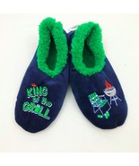 Snoozies Men&#39;s Slippers King of the Grill Extra Large 13 Blue - $14.84
