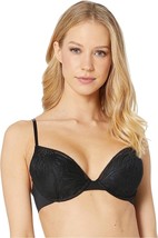 OnGossamer Womens Sleek And Lace Demi Bra Size 32A Color Black - £37.38 GBP