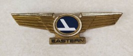 Vintage Eastern Airlines Plastic Kids Junior Wing Lapel Pin Pinback - £15.61 GBP