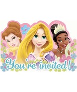 Disney Fanciful Princess Save The Date Invitations Birthday Party Suppli... - £3.53 GBP