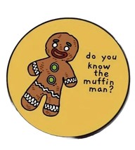 Shrek, Gingy Do You Know the Muffin Man? Lapel Pin New Enamel Pin - £4.72 GBP