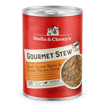 Stella And Chewys Dog Gourmet Stew Beef; Green Bean And Sweet Potato 12.5oz. (Ca - £76.39 GBP