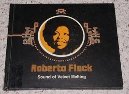 Roberta Flack Hardbound Book Vintage 1975 The Sound Of Velvet Melting EM... - $39.99