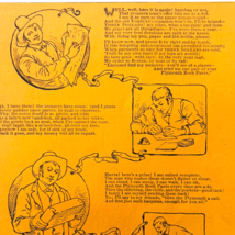 1886 Plymouth Rock Pants Orange Advertisement Victorian Fashion Clothes ... - $28.01 CAD