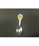 Vintage Brandy The Bison Brandon Canada Collectible Silver Spoon Souvenir - £10.72 GBP