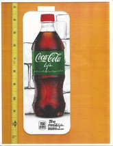 Coke Chameleon Size Coca Cola Life 20 oz BOTTLE Soda Machine Flavor Strip - £2.34 GBP