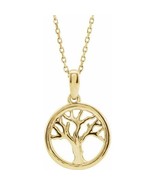 14k Yellow Gold Tree of Life Necklace - $1,199.00