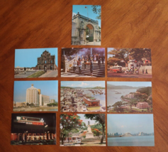 Lot 10 Macau China Postcards 80s? Temple of Fisherfolk Border Gate Harbo... - £15.73 GBP
