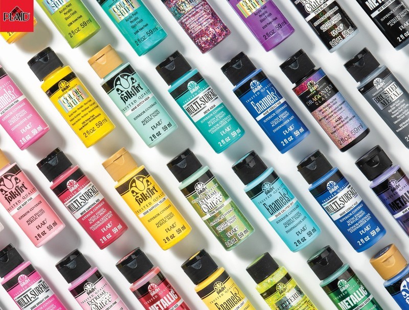 5211E Acrylic Craft Paint Set, Matte Finish, Classic, Set of 12, 24 Fl Oz Item image 4