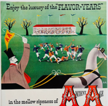 1940 Schenley&#39;s Ancient Age Whiskey Advertisement Rugby Game Distillery ... - $467.85 MXN