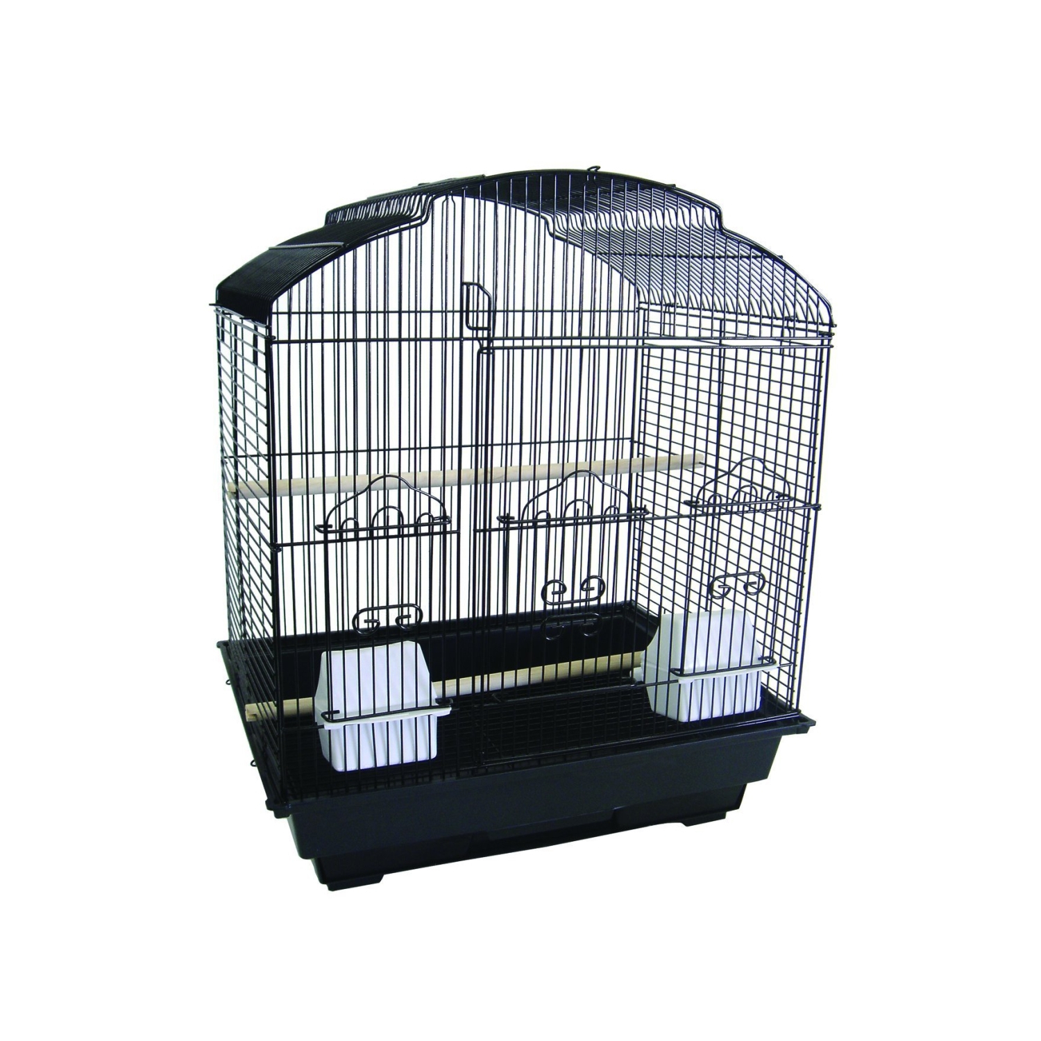 YML 5834-4814BLK 0.67 in. Bar Spacing Small Parrot Cage Black - 18 x 14 in. - $92.85