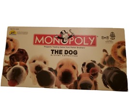 Monopoly THE DOG Artist Collection 2003 Board Game Parker Brothers 100% Complete - £12.54 GBP