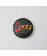 Sinceros Black Button Power Pop New Wave Music Vintage 70s Pinback - £15.60 GBP