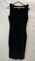 Ralph Lauren All Occasion Sheath Dress Gorgeous Black Sleeveless SZ 4 - £35.80 GBP