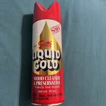 Scotts Liquid Gold Wood Cleaner &amp; Preservative 14oz 80% Full - $287.92 MXN