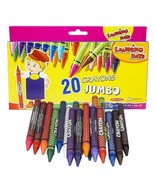 20 Piece Learning Days Jumbo Crayons - $6.72 CAD