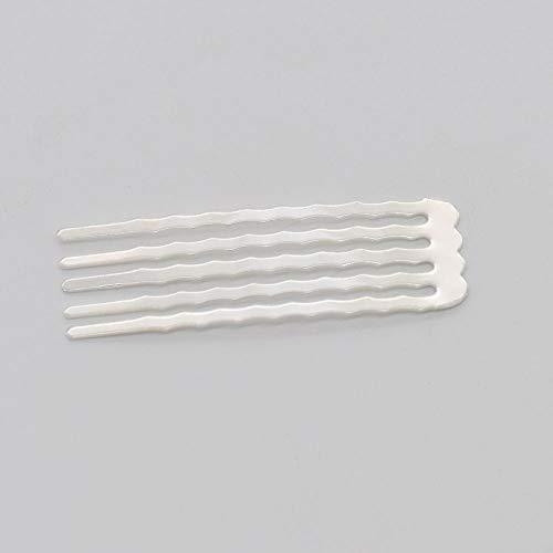 Bluemoona 5 Pcs - 50x15 mm Hair Combs Hair Fork Clips Inserted Headdress Women G