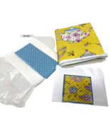 Tea Pot Pattern Pot Holder Kit Yellow, Pink, Blue Fabric, NIP - $205.44 MXN