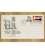 US Postal History Cover FDC 1969 Postal Rate Increase Special Delivery 4... - £9.97 GBP