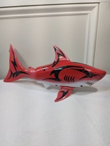 Swim Ways Rainbow Reef shark red black Pool Toy 2003 swimways FOR PARTS ... - $22.00