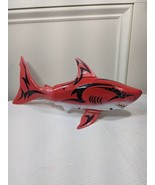 Swim Ways Rainbow Reef shark red black Pool Toy 2003 swimways FOR PARTS ... - $22.00