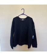 Columbia Lodge Quilted Sweatshirt-Large-Dark Nocturnal-Stretch-Ribbed Cu... - $41.91 CAD