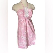 Lilly Pulitzer trapless Halter Dress in Pink Size 2 - $46.74