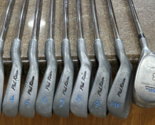 Golden Lassie Phil Ritson Iron Set 3-9 + PW &amp; 1 Wood - RH - Steel Shafts... - $74.25