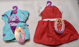 My Life As 18" Combo Flower &amp; Dot Swimsuit Coverup Red Dot Dress with Sh... - $9.99