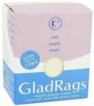 Gladrags Organic Cotton Menstrual Pads - 1 Pack - £16.54 GBP