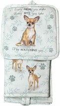 Chihuahua 3-Piece Kitchen Set - Oven Mitt, Pot Holder &amp; Kitchen Towel Set - $23.75