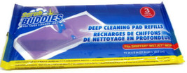 2 Pack Scrub Buddies Deep Cleaning Pad Refills Fit Swiffer Wet Jet Mop 6 refills - £14.04 GBP