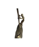 Vintage 1960s Solid Brass Windsurfer Figurine Nautical Mid Century Decor... - $34.60