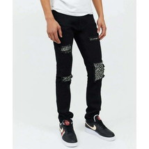 Reason Men&#39;s Samuel Denim Dx Jeans in Black-Size 40W - £23.75 GBP