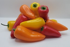 VC New Listinglunchbox Super Sweet Mini Peppers Seeds Red Orange Yellow ... - $9.77