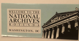 Vintage National Archives Of The United States Brochure Washington DC BR4 - £10.27 GBP